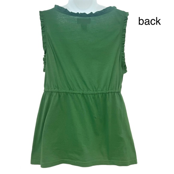 Polo Jeans Co Babydoll Top in Green - Picture 2 of 12